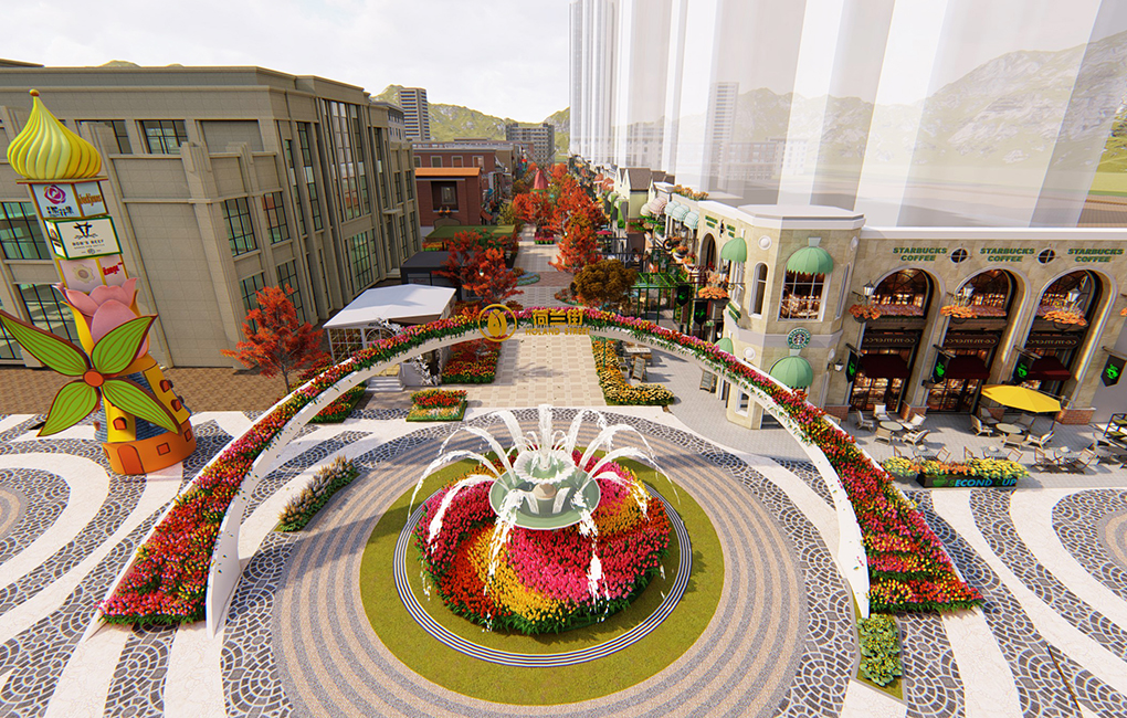 繁花集商业街区全案设计：中国首个繁花主题生活方式中心