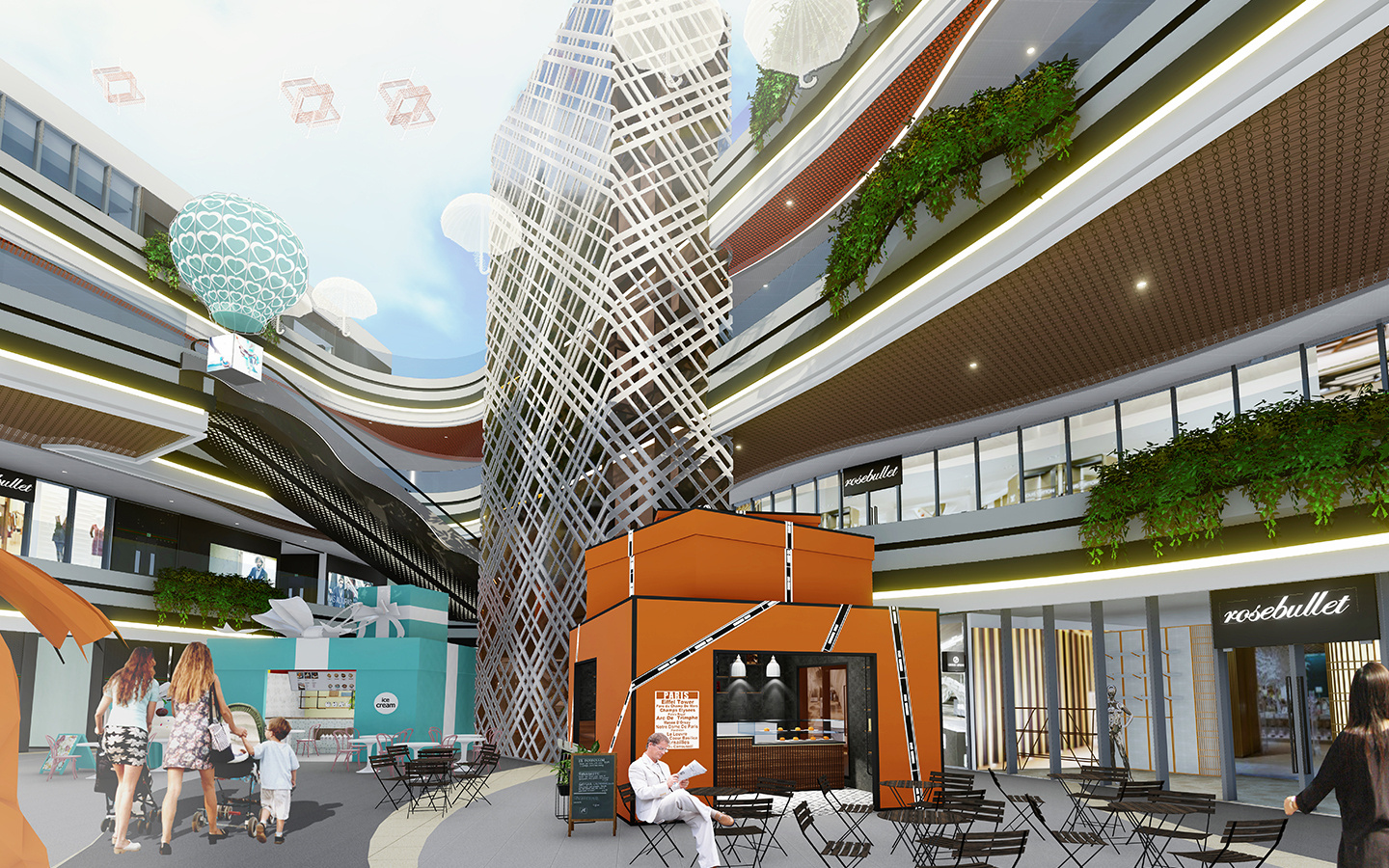 商业街设计 | 购物中心设计 | 商场设计 | 商业氛围营造一体化设计