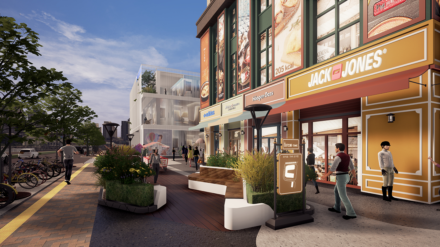 时代城商业街设计-空间印象商业空间设计公司